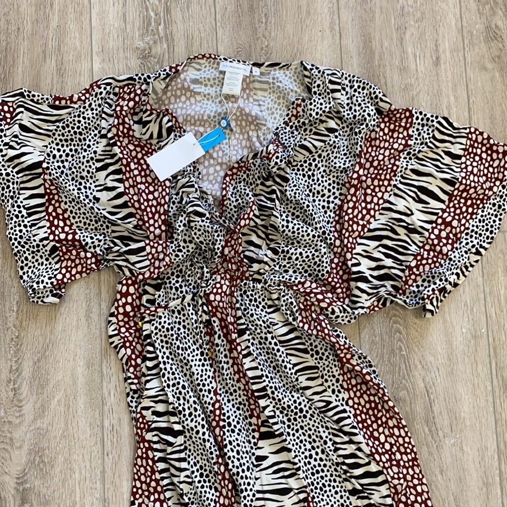 BRAND NEW Animal Print Jumpsuit